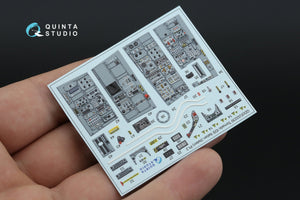 Quinta Studio QDS+32230 Tornado IDS Italian 3D-Printed &amp;amp; coloured Interior on decal paper (Italeri) (Small version) (with 3D-printed resin parts) 1/32 – zdjęcie 6