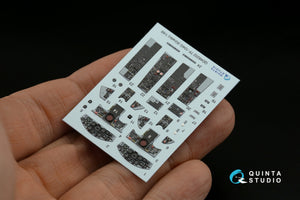 Quinta Studio QD48202 TF-104G 3D-Printed coloured Interior on decal paper (Kinetic) 1/48 – Bild 4