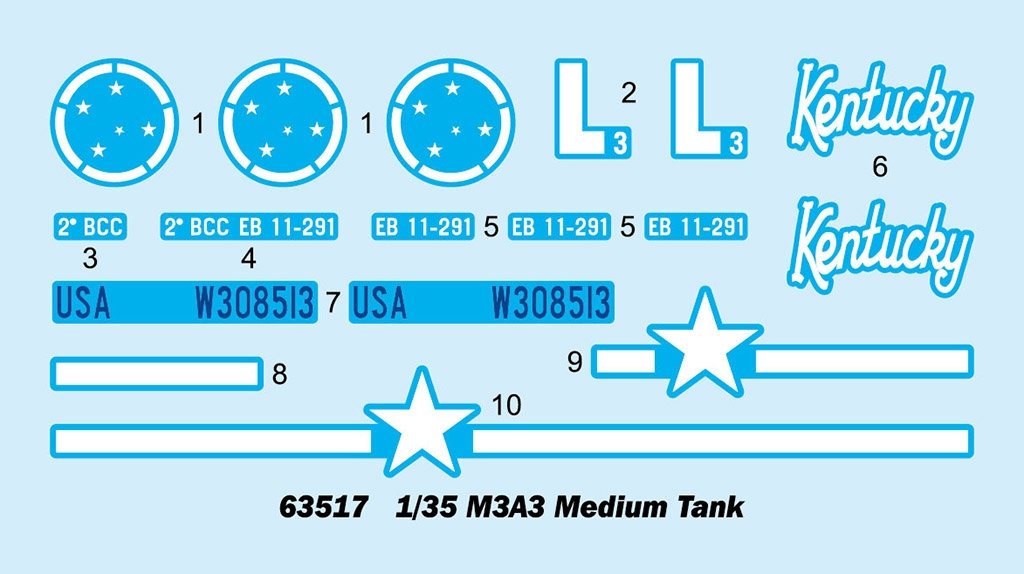 I Love Kit 63517 M3A3 Medium Tank 1/35 – imagen 4