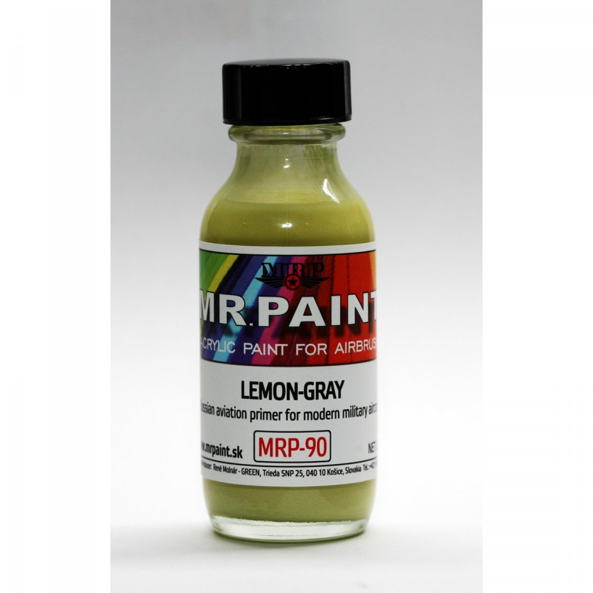 MR. Paint MRP-090 LEMON-GRAY Russian aircraft primer 30ml – immagine 2