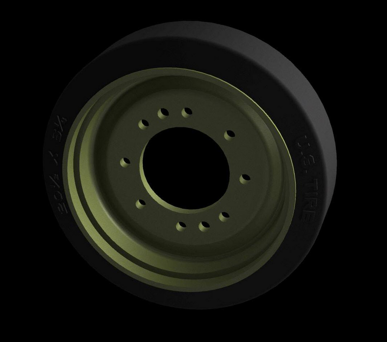 Panzer Art RE35-653 M4 “Sherman” HVSS spare road wheels (2pcs) 1/35 – Bild 2