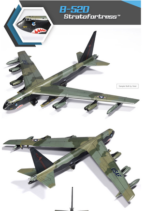 Academy 12632 USAF B-52D Stratofortress 1/144 – imagen 5