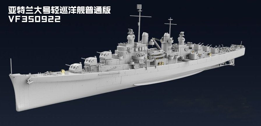 Very Fire VF350922 USS Atlanta CL-51 Light Cruiser 1/350 – imagen 2