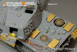 Voyager Model PE35957 WWII German King Tiger (Hensehel Turret) For HOBBYBOSS 84533 1/35 – imagen 20