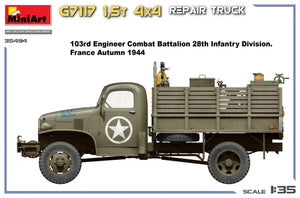 MiniArt 35494 G7117 1,5T 4x4 Repair Truck 1/35 – immagine 6