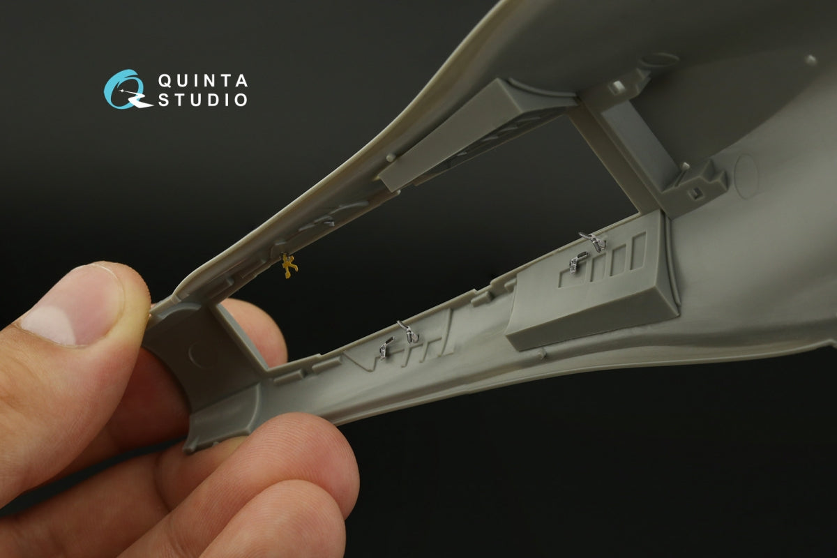 Quinta Studio QDS-48408 F-16D block 50 3D-Printed &amp;amp; coloured Interior on decal paper (Kinetic 2022 tool) (small) 1/48 – imagen 12