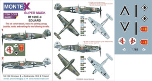 Montex K48311 Bf 109E-3 1/48