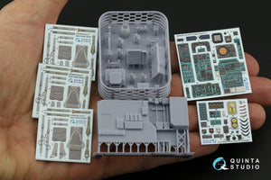Quinta Studio QD+48357 Ka-27PL Military version 3D-Printed &amp;amp; coloured Interior on decal paper (Hobby Boss) (with 3D-printed resin parts) 1/48 – imagen 3