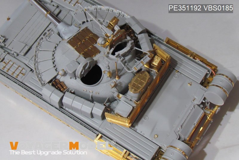Voyager Model PE351192 Modern Russian T-80BVM Main Battle Tank (smoke discharger include) (For TRUMPETER 09587) 1/35 – immagine 3