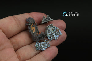 Quinta Studio QD+48409 Su-17UM3 3D-Printed &amp;amp; colored Interior on decal paper (Hobby Boss) (with 3D-printed resin parts) 1/48 – image 12