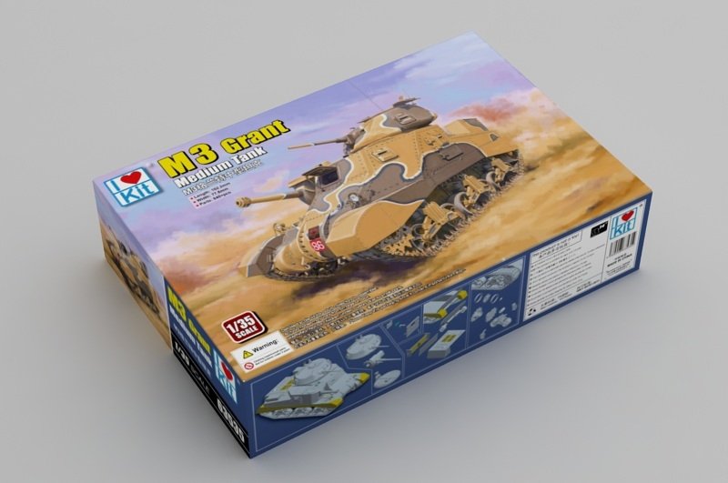I Love Kit 63535 M3 Grant Medium Tank 1/35 – Bild 2