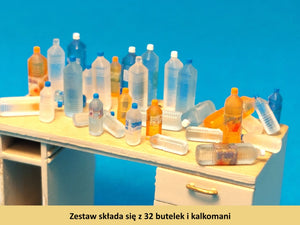 Point of no Return 3524050 Butelki plastikowe (typ I, niebieskie i bezbarwne) / Plastic Bottle (type I, Blue and Clear) 1/35 – imagen 3