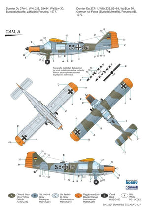 Special Hobby 72327 Dornier Do 27 German, Spanish and Belgian Service 1/72 – immagine 5