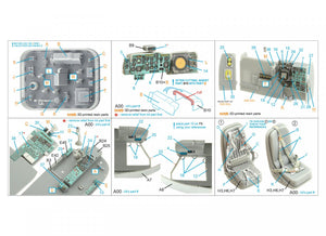 Quinta Studio QD+48357 Ka-27PL Military version 3D-Printed &amp;amp; coloured Interior on decal paper (Hobby Boss) (with 3D-printed resin parts) 1/48 – imagen 2