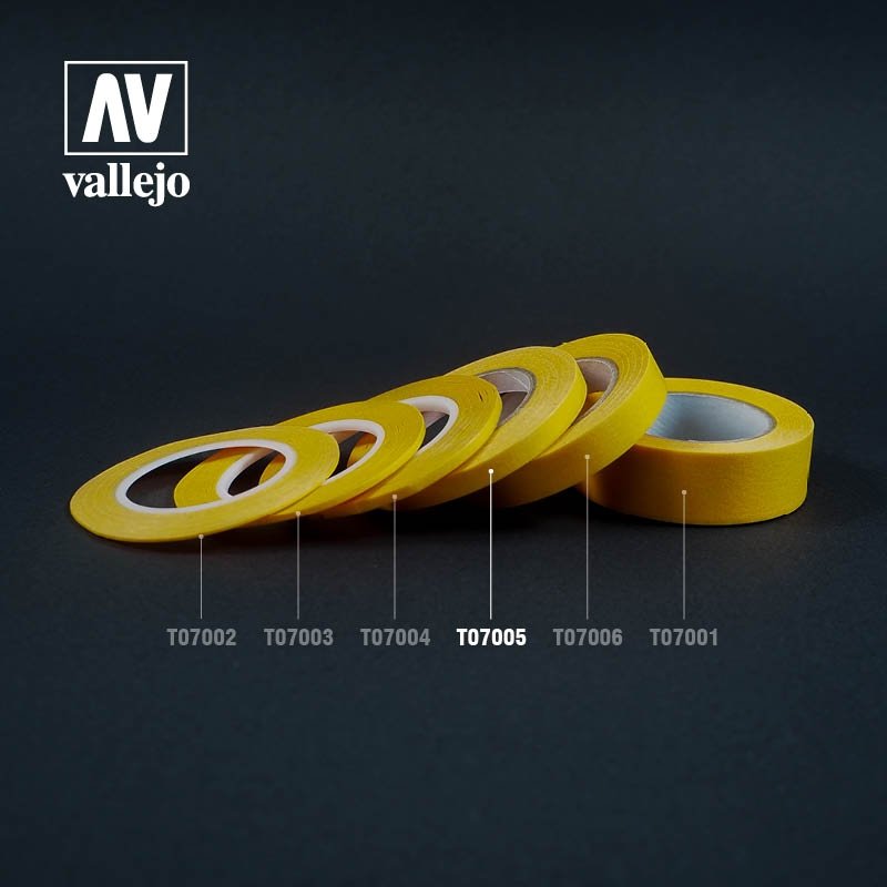 Vallejo T07005 Masking Tape 6 mm x 18 m – imagen 2
