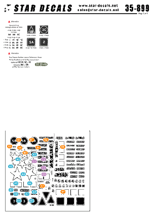 Star Decals 35-899 8th K.R.I.H. Centurions in Korean 1/35 – imagen 2
