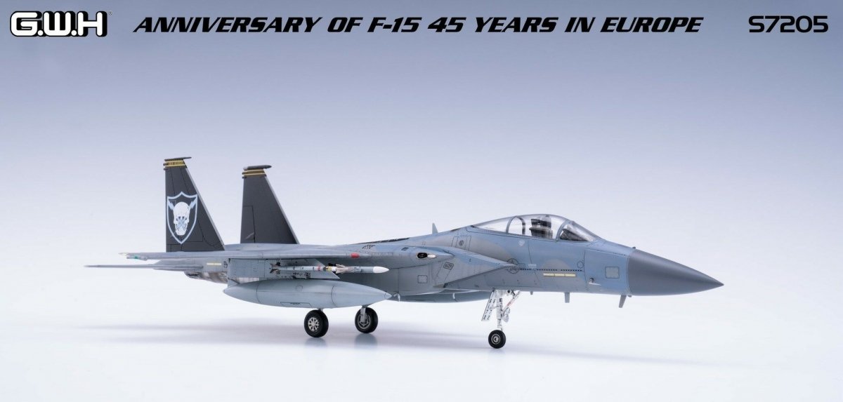 Great Wall Hobby S7205 Édition limitée anniversaire du F-15C Eagle - « 45 ans en Europe » 1/72 – image 3
