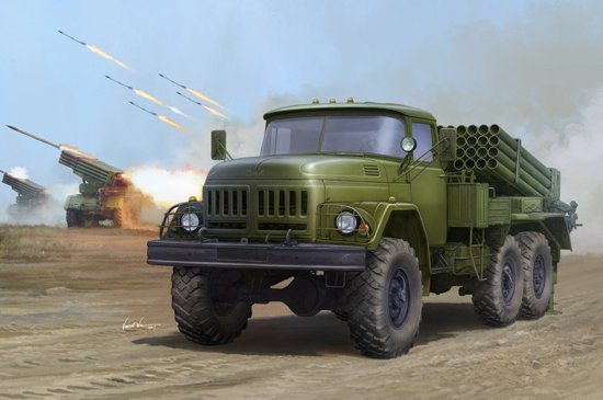 Trumpeter 01032 Russian 9P138 Grad-1 on Zil-131 1/35