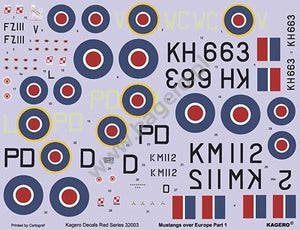 Kagero KD32003 Mustangs over Europe Part 1 Nos. 303 &amp;amp; 309 Squadrons 1/32 – imagen 2
