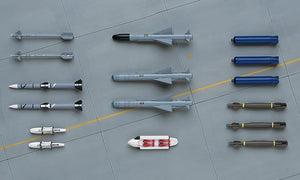 Hasegawa X48-10 J.A.S.D.F. WEAPONS SET A 1/48 – immagine 2