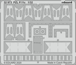 Eduard 32973 PZL P.11c 1/32 IBG – imagen 2
