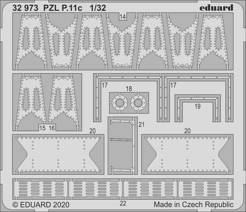 Eduard 32973 PZL P.11c 1/32 IBG – imagen 2