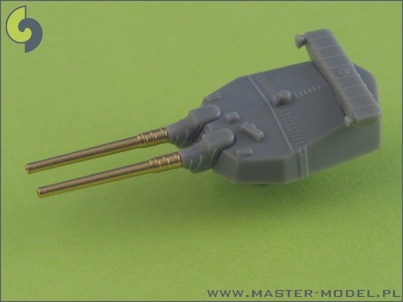 Master SM-700-009 IJN 36cm/45 (14in) Vickers and 41st Year Types barrels (8pcs) - Kongo, Fuso and Ise classes – imagen 3