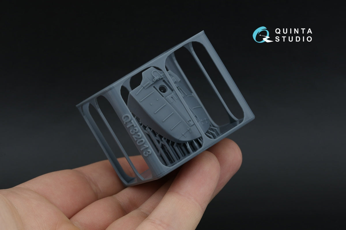Quinta Studio QDS+32252 F-15C PAD-upgraded 3D-Printed &amp;amp; coloured Interior on decal paper (Tamiya) (Small version) (with 3D-printed resin parts) 1/32 – imagen 10