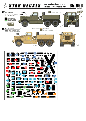 Star Decals 35-963 Transporteur de chars M19 Diamond n° 1 1/35 – image 2