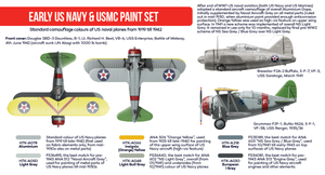Hataka Hobby HTK-AS53 Early US Navy &amp;amp; USMC paint set (6x17ml) – immagine 2