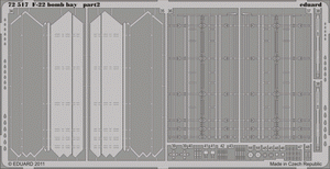 Eduard 72517 F-22 bomb bay 1/72 FUJIMI – imagen 2