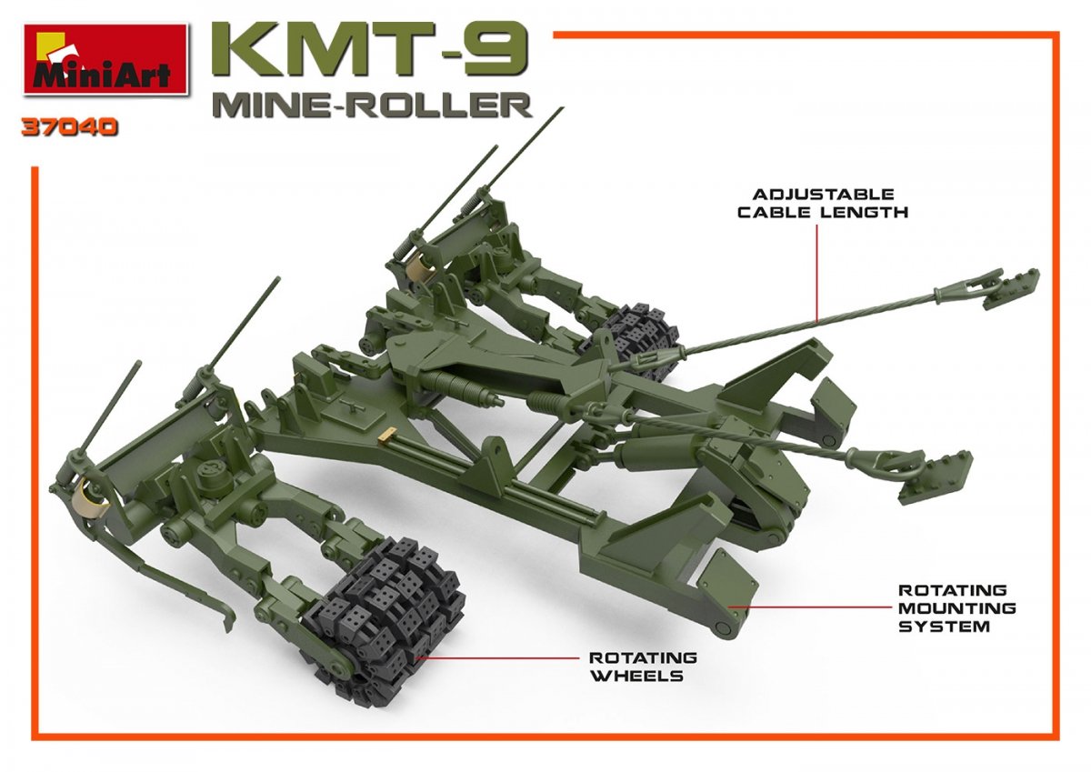 MiniArt 37040 Rouleau-mine KMT-9 1/35  – image 2