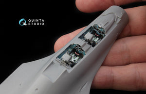Quinta Studio QD72012 Su-30SM 3D-Printed &amp;amp; coloured Interior on decal paper (for Zvezda kit) 1/72 – immagine 7