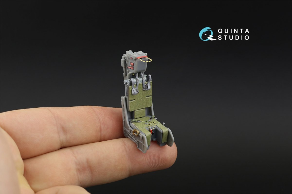 Quinta Studio QD32107 A-6E TRAM Intruder 3D-Printed &amp;amp; coloured Interior on decal paper (Trumpeter) 1/32 – imagen 3
