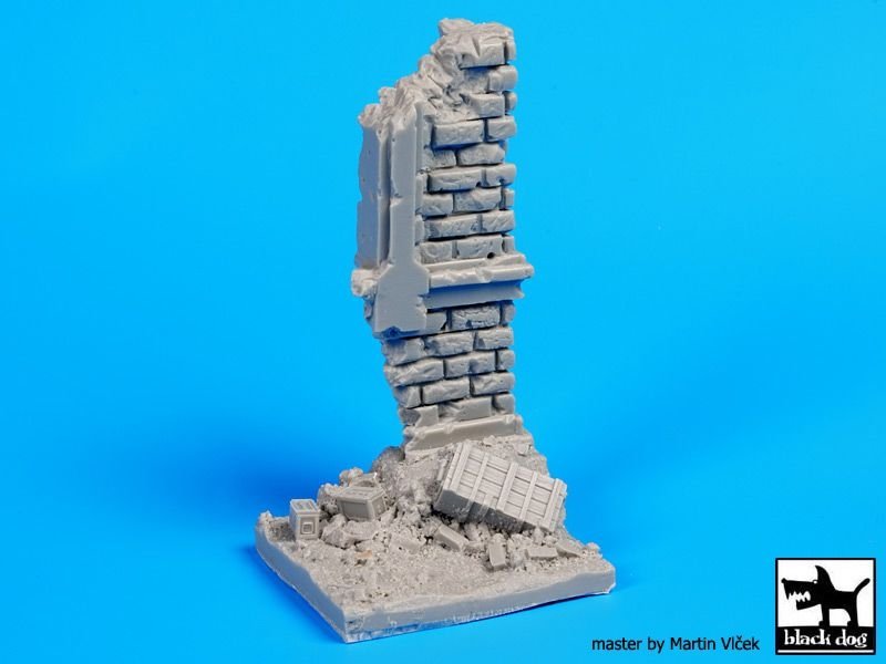Socle de mur en ruine de maison Black Dog D35040 1/35 – image 6