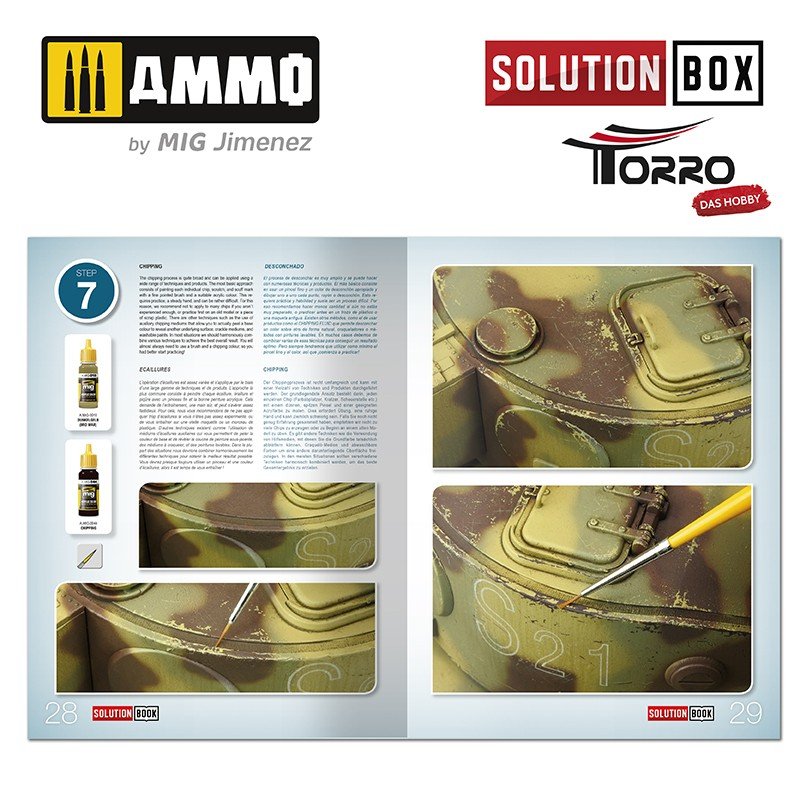 AMMO de Mig Jimenez 2414300001 Comment peindre des chars allemands de la Seconde Guerre mondiale - Livre de solutions – image 3