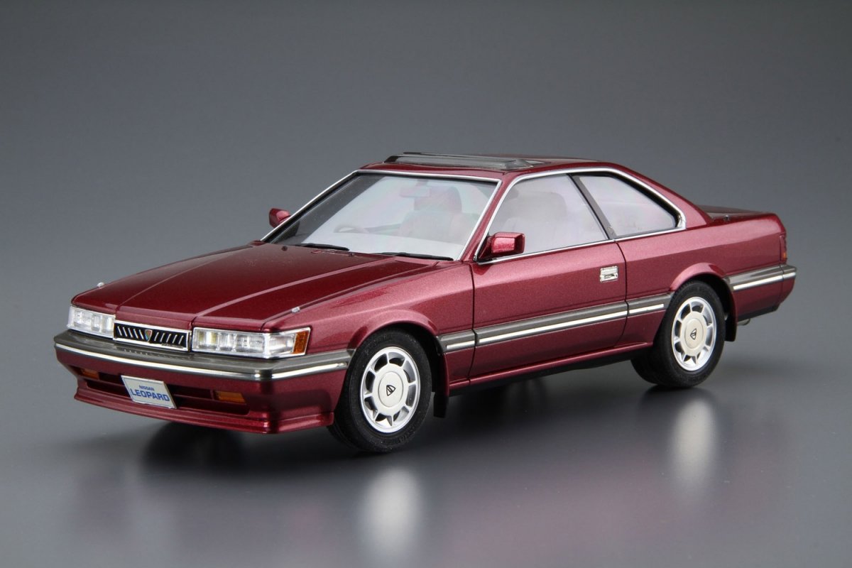 Aoshima 06109 Nissan UF31 Leopard 3.0 Ultima &amp;#39;86 1/24 – immagine 2
