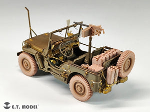 E.T. Model P35-156 U.S.Army Jeep Willys MB 1/4-ton 4x4 Truck Sagged Wheels 1/35 – imagen 6