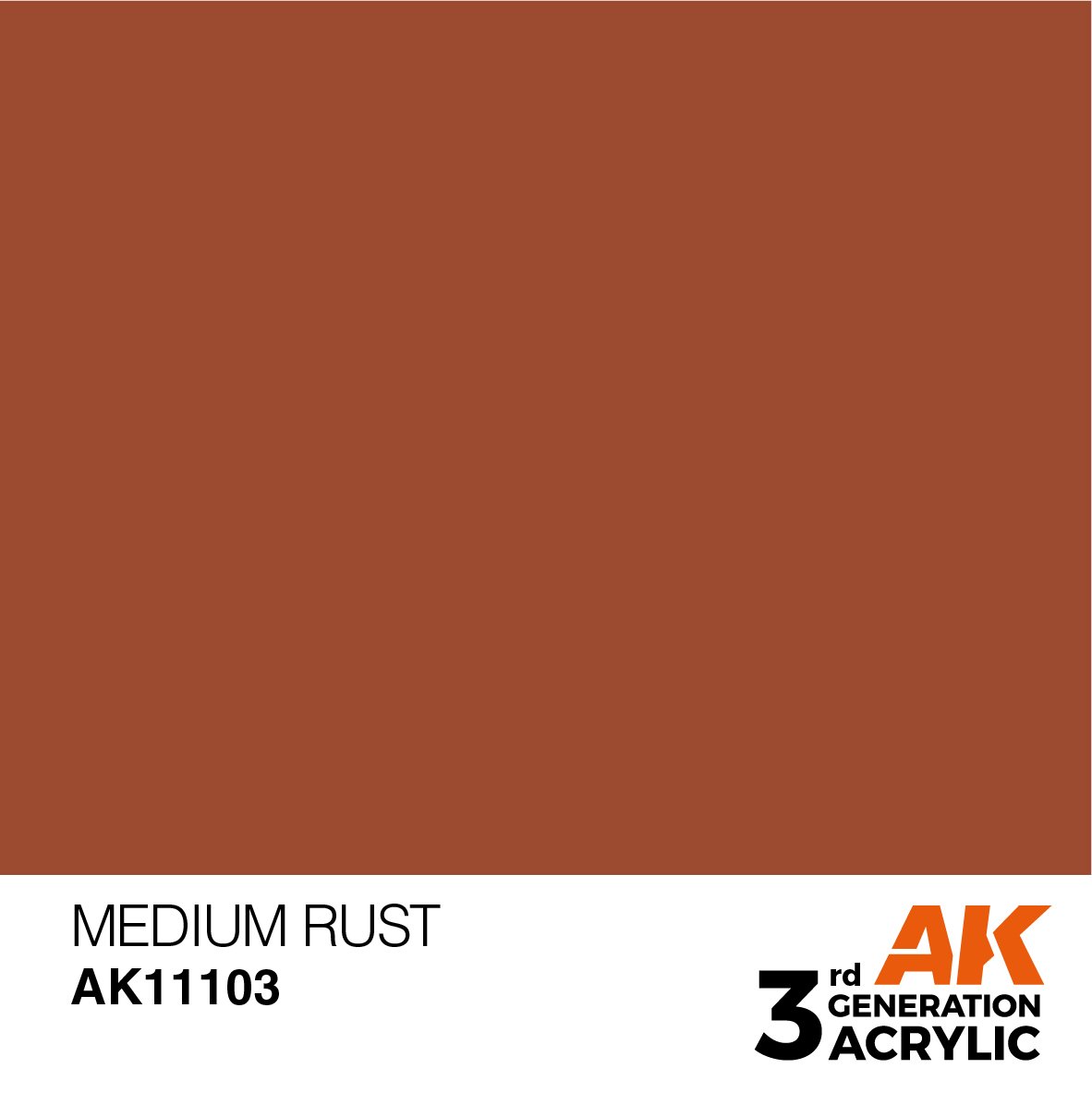 AK Interactive AK11103 ROUILLE MOYENNE – STANDARD 17 ml