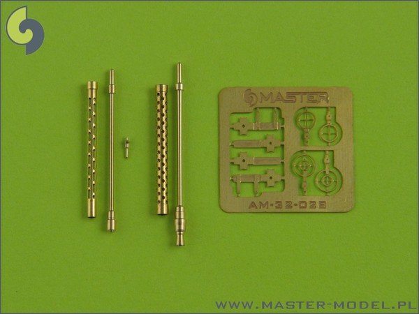 Master AM-32-028 Arado Ar 196 armament set (MG 17 and MG 15 barrels) 1/32