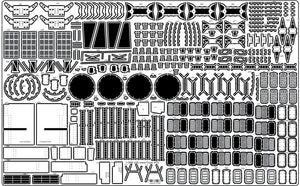 Pontos 22004F1 USS BB-61 Iowa 1944 Detail Up Set (Without wooden deck) 1/200 – zdjęcie 18
