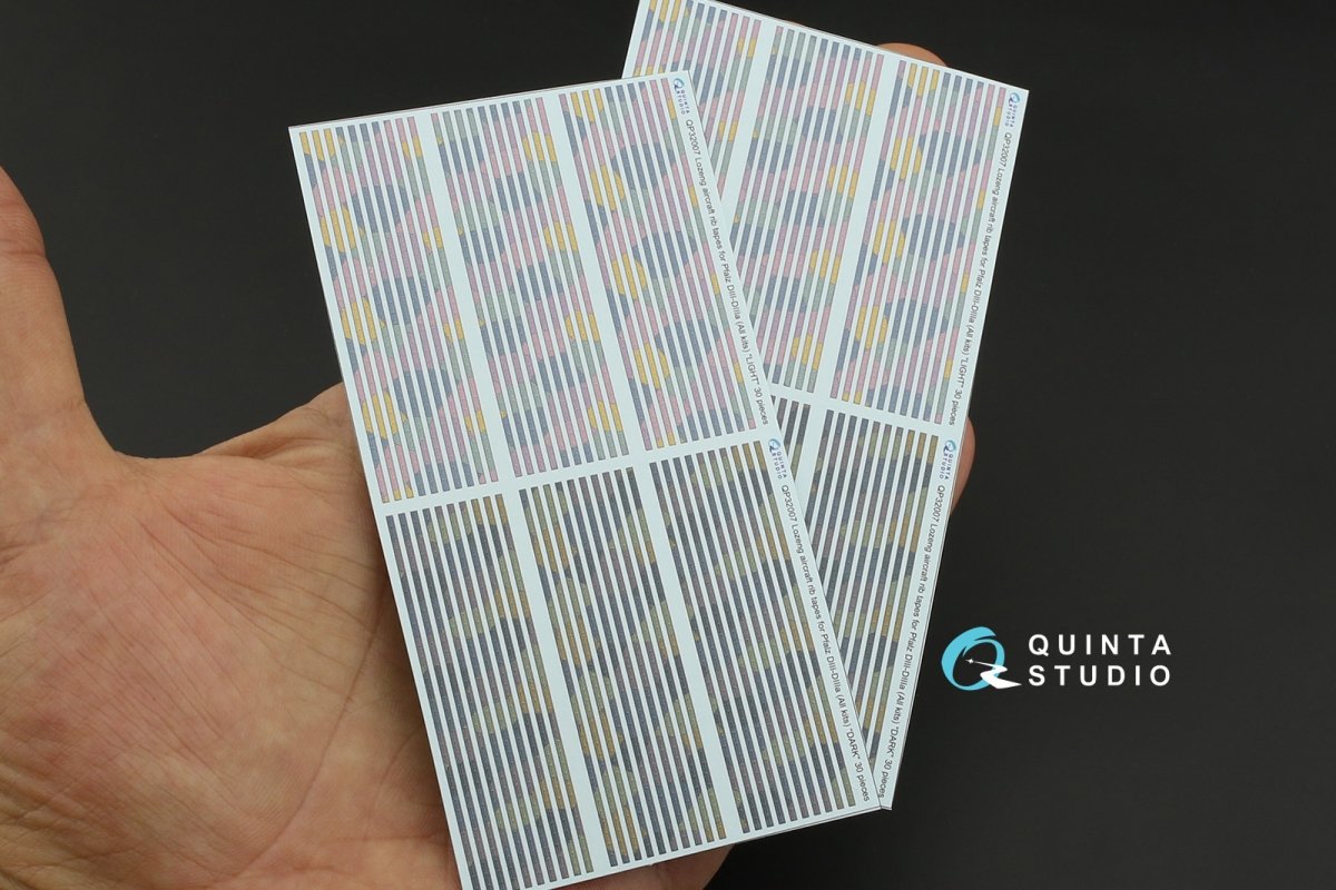 Quinta Studio QP32007 Lozeng rib tapes for Pfalz DIII-DIIIa (All kits) 1/32 – imagen 9