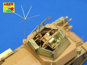 Aber R-27 German 1,4 m aerials (set of 3 pcs) 1/35 – zdjęcie 3