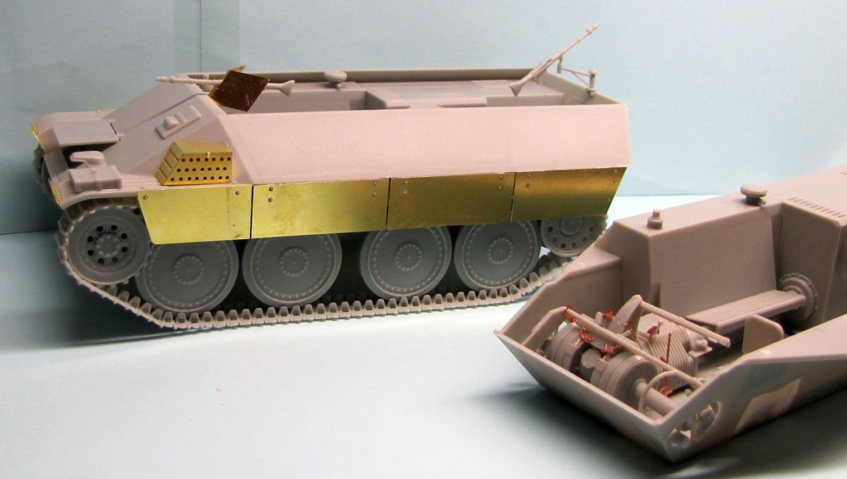 Thunder Model 35104 German Gepanzerter Mannschaftstransportwagen Katzchen 1/35 – Bild 5