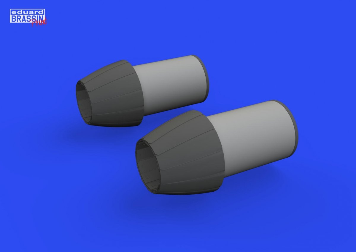 Eduard 648797 F/ A-18E, F exhaust nozzles PRINT MENG 1/48 – zdjęcie 2