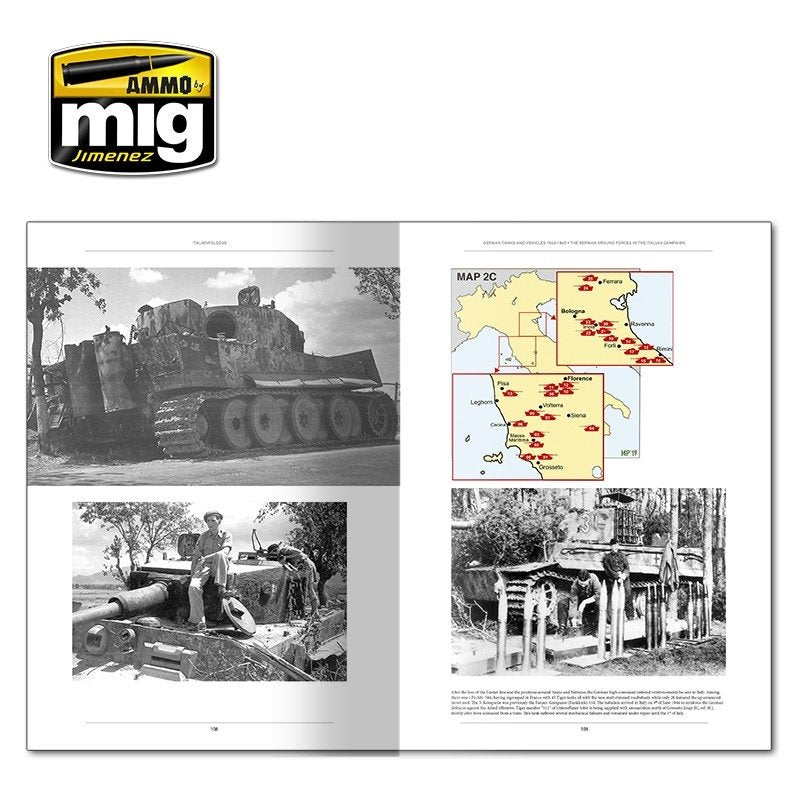 AMMO of Mig Jimenez 6261 ITALIENFELDZUG. GERMAN TANKS AND VEHICLES 1943-1945 VOL.1 (English) – imagen 5