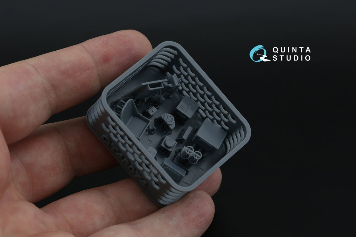 Quinta Studio QD+48556 Bristol Beaufighter TF.Mk.X 3D-Printed &amp;amp; coloured Interior on decal paper (Tamiya) (with 3D-printed resin parts) 1/48 – imagen 7