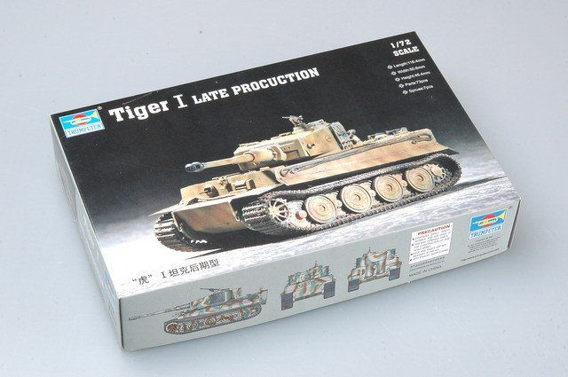 Trumpeter 07244 Tiger 1 tank (Late) 1/72 – imagen 2
