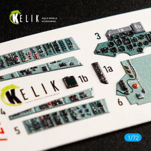 KELIK K72040 SU-27 INTERIOR 3D DECALS FOR TRUMPETER KIT 1/72 – imagen 2