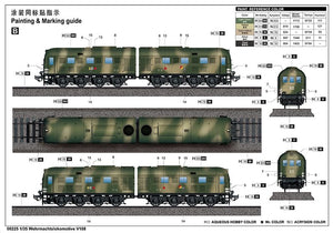 Trumpeter 00225 Wehrmachtslokomotive V188 1/35 – Bild 6